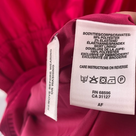 DKNYC PINK MIDI SPRING EMBROIDERED DRESS - Picture 7 of 8